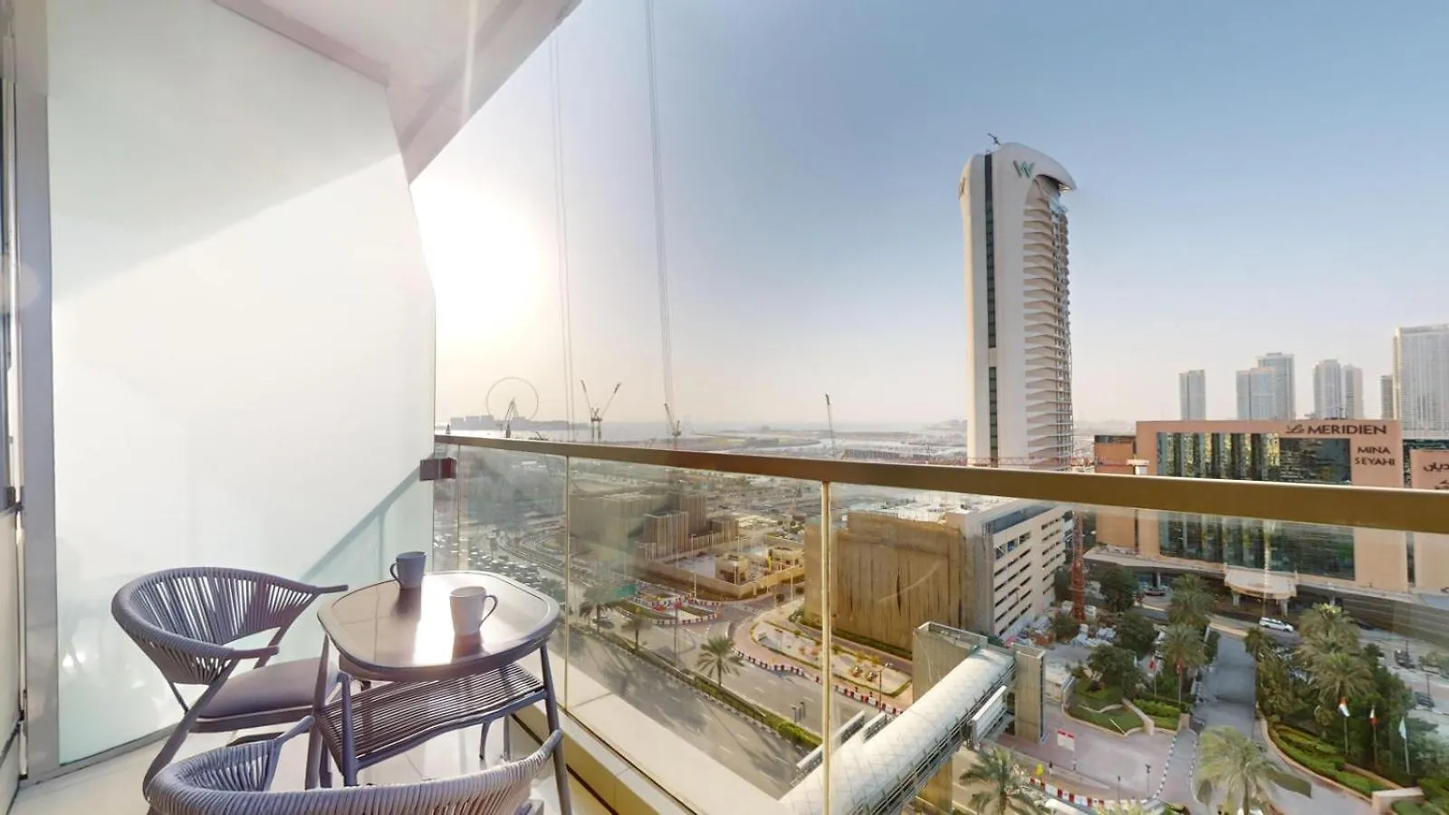Ocean Heights - Three Bed With City And Sea View Дубай Апартаменты