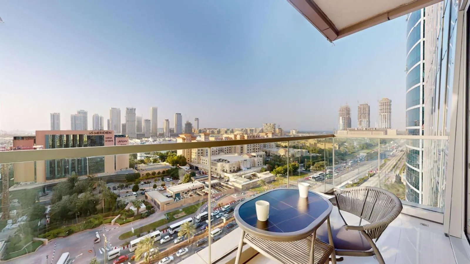 Апартаменты Ocean Heights - Three Bed With City And Sea View Дубай ОАЭ